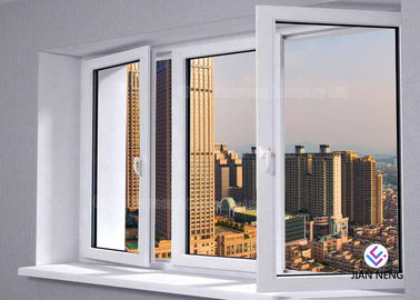 Outward / Inward Open Aluminum Casement Windows , Clear Tempered Glass Window