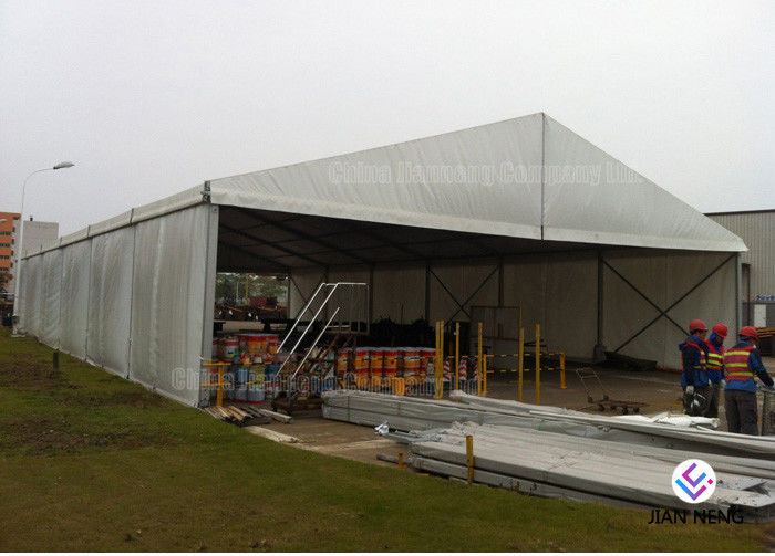 กรอบอลูมิเนียมเฟรมชั่วคราว Outdoor Storage Tents Max  โหลดลม 100 ~ 120km / เอช
