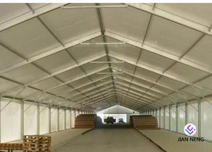 เต็นท์เหตุการณ์แบบกำหนดเองขนาดแตกต่างกันด้วยผ้า PVC สีขาวสำหรับนิทรรศการคลังสินค้า